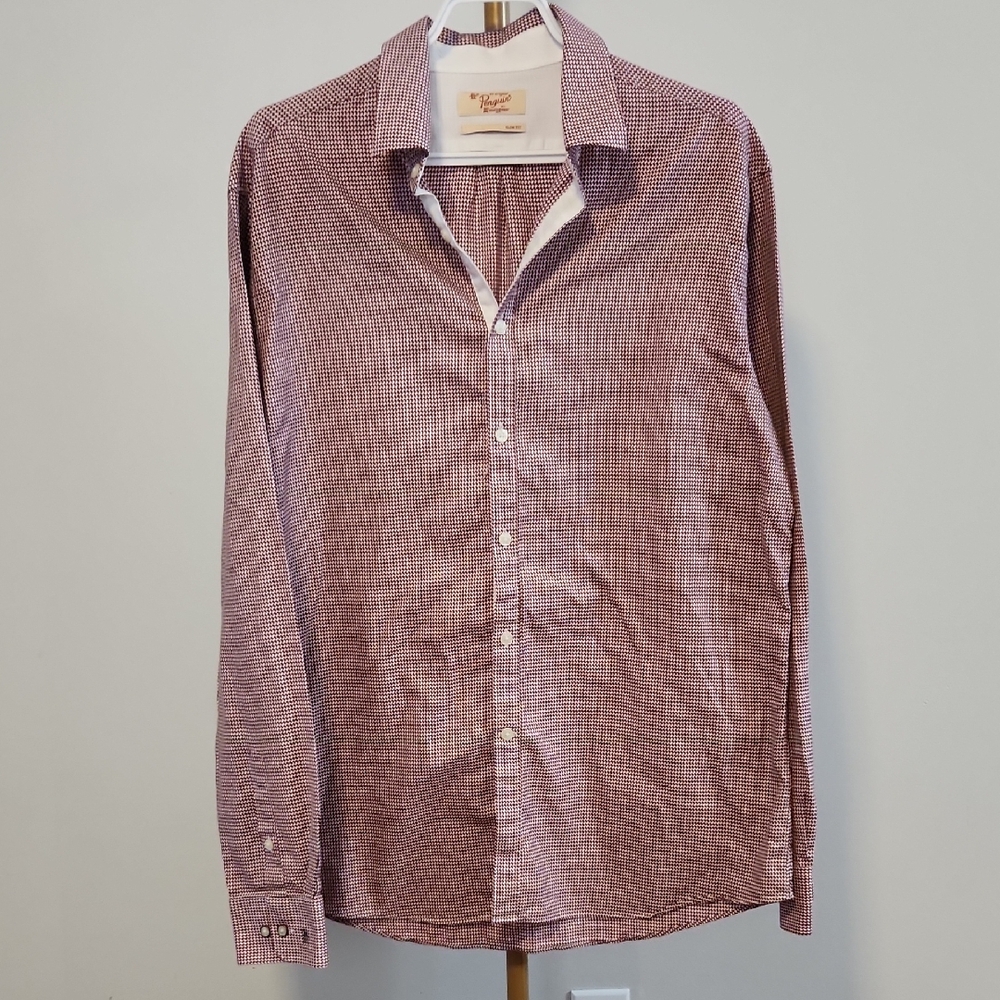 🧑‍🎄10/10🧑‍🎄Men's Red Checkered Shirt